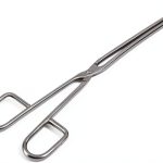 EISCO Crucible Tong 13 Inch Straight Extra Long Stainless Steel-0