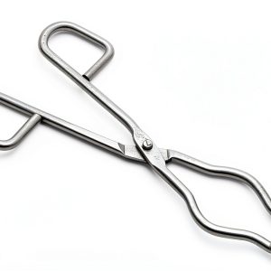 8 Inches Crucible Tongs Stainless Steel NCK Lab Tool Polished Charcoal-0