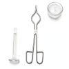 Stainless Steel Crucible Tongs DIYEAH 2pcs 40cm Furnace Holder-5