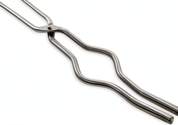 Crucible Tongs by Ion Tool - 16" Stainless Steel with Anti-Skid Jaws-1