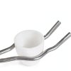 Crucible Clamp ZRM E 21.5cm Stainless Steel Lab Tongs Polished-4