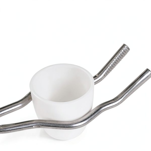 Crucible Clamp ZRM E 21.5cm Stainless Steel Lab Tongs Polished-4
