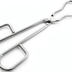 Crucible Clamp ZRM E 21.5cm Stainless Steel Lab Tongs Polished-0