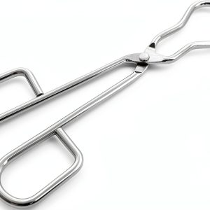 Crucible Clamp ZRM E 21.5cm Stainless Steel Lab Tongs Polished-0