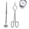 Stainless Steel Crucible Tongs DIYEAH 2pcs 40cm Furnace Holder-6