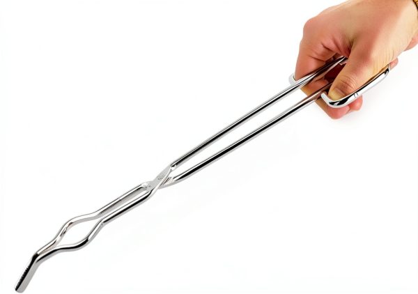 Stainless Steel Crucible Tongs 300mm by Zerodis Aircraft Class Rivet-6