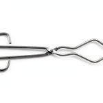 Stainless Steel Crucible Tong 10 inch School Specialty Two Prong-0