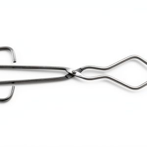 Stainless Steel Crucible Tong 10 inch School Specialty Two Prong-0