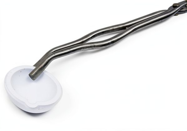 Crucible Tongs by Ion Tool - 16" Stainless Steel with Anti-Skid Jaws-4