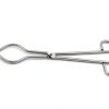 Stainless Steel Crucible Tongs 14" by QWORK Polished Anti‑Skid Design-5