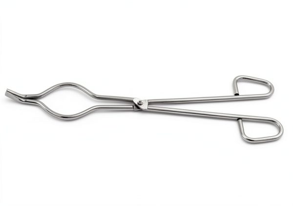 Stainless Steel Crucible Tongs 14" by QWORK Polished Anti‑Skid Design-5