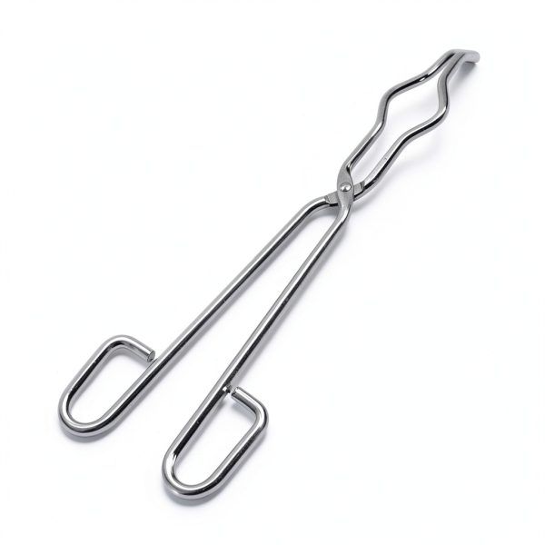 Crucible Tongs Hztyyier Stainless Steel 400mm Lab Forceps Clamp-5