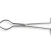 Stainless Steel Crucible Tongs 14" by QWORK Polished Anti‑Skid Design-1
