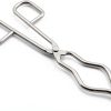 Crucible Clamp ZRM E 21.5cm Stainless Steel Lab Tongs Polished-1
