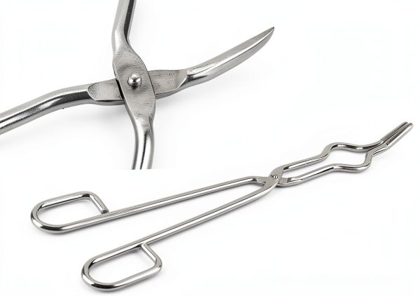 Stainless Steel Crucible Tongs 300mm by Zerodis Aircraft Class Rivet-7