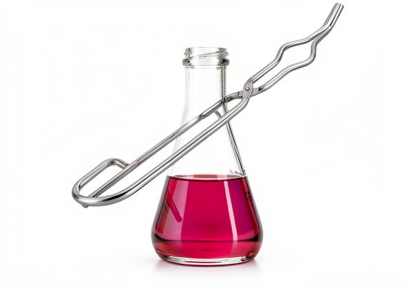 Crucible Tongs Hztyyier Stainless Steel 400mm Lab Forceps Clamp-2